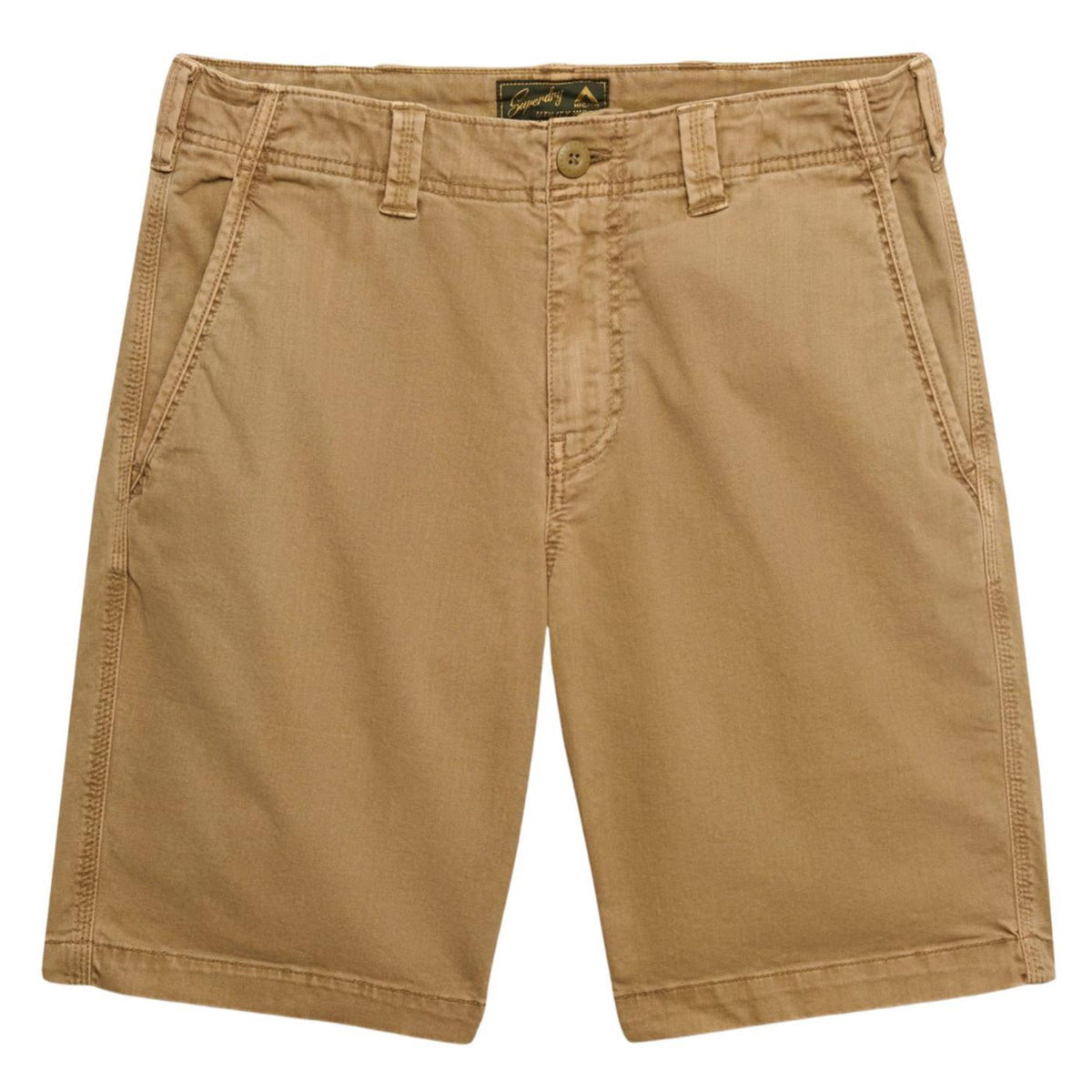 SUPERDRY UTILITY CHINO SHORT - Marrone chiaro - vista 4