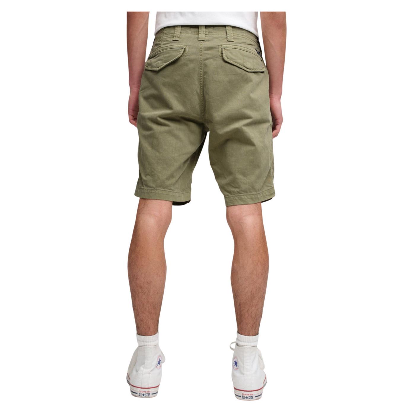 SUPERDRY UTILITY CHINO SHORT - Militare - vista 2