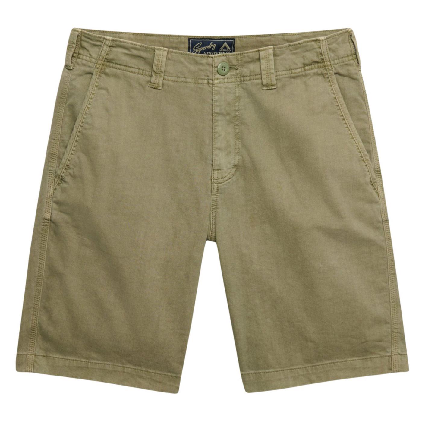 SUPERDRY UTILITY CHINO SHORT - Militare - vista 5