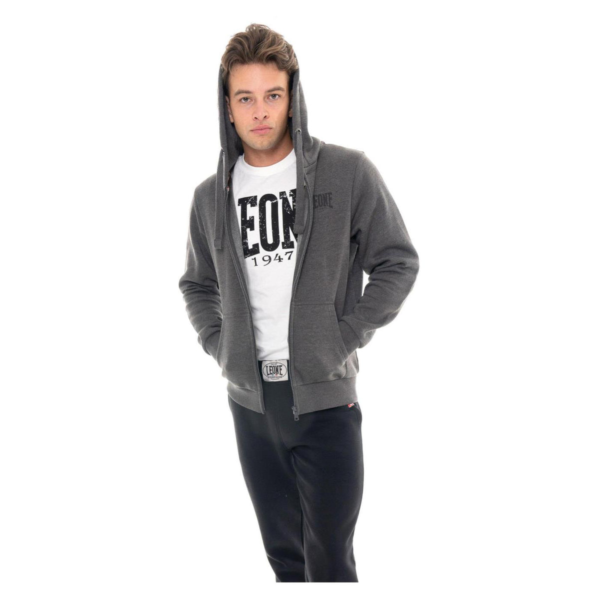 LEONE TUTA FZH FLEECE STRETCH - vista 3