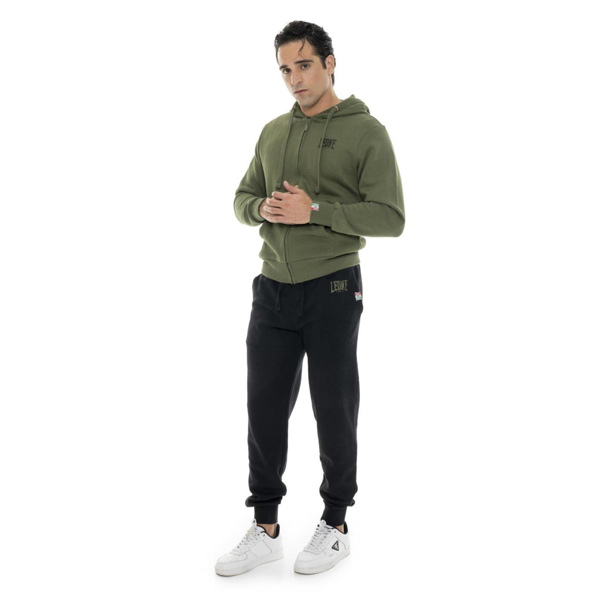 LEONE TUTA FZH FLEECE STRETCH - Militare - immagine principale