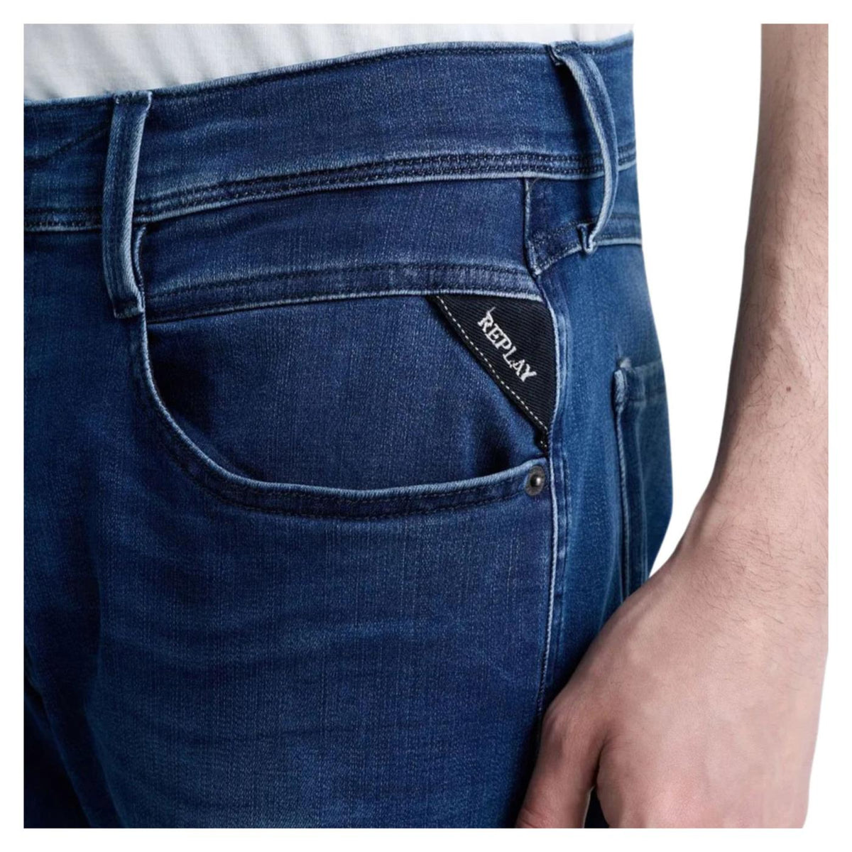 REPLAY ANBASS - Denim - vista 4