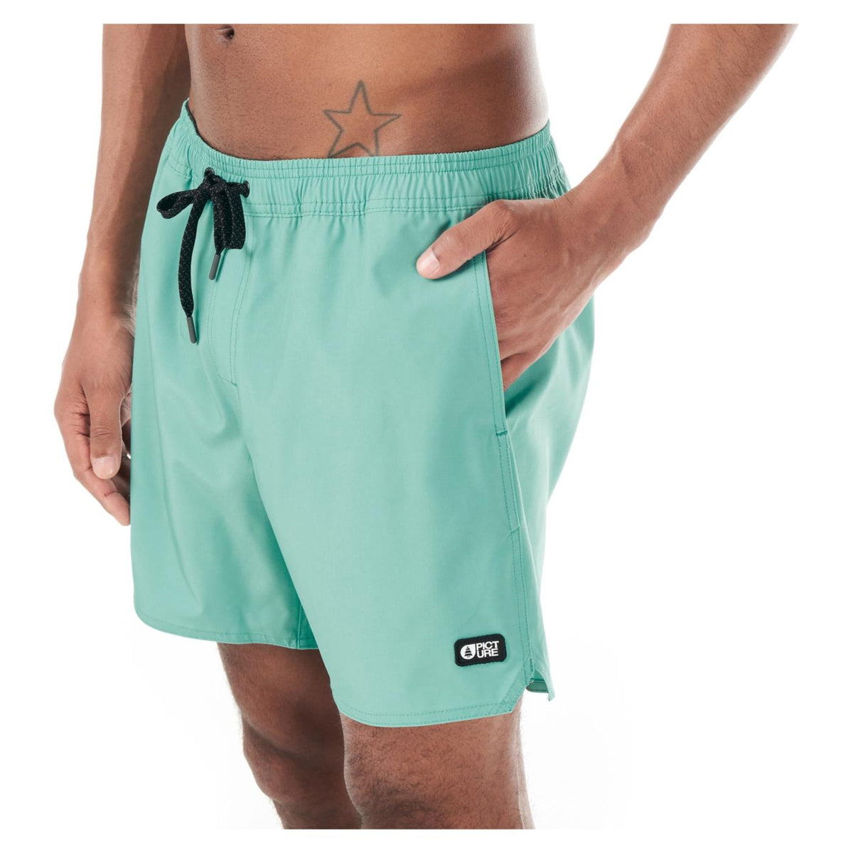 PICTURE PIAU 15 BOARDSHORT - Verde - vista 3