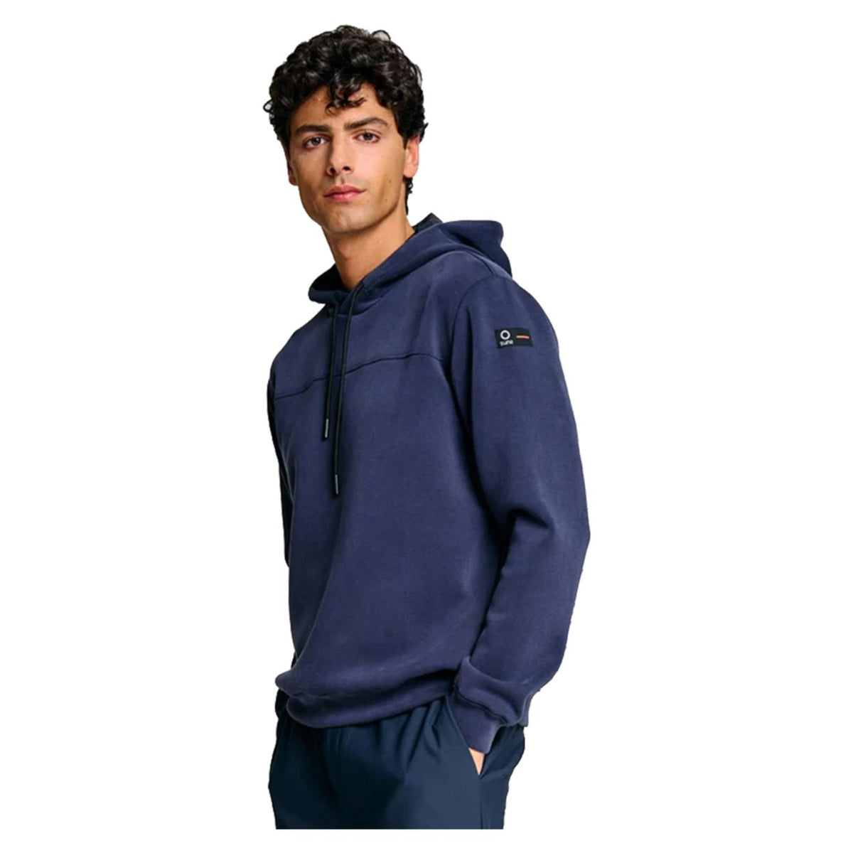 SUNS CLAUDIO LUX FLEECE - Blu - vista 3