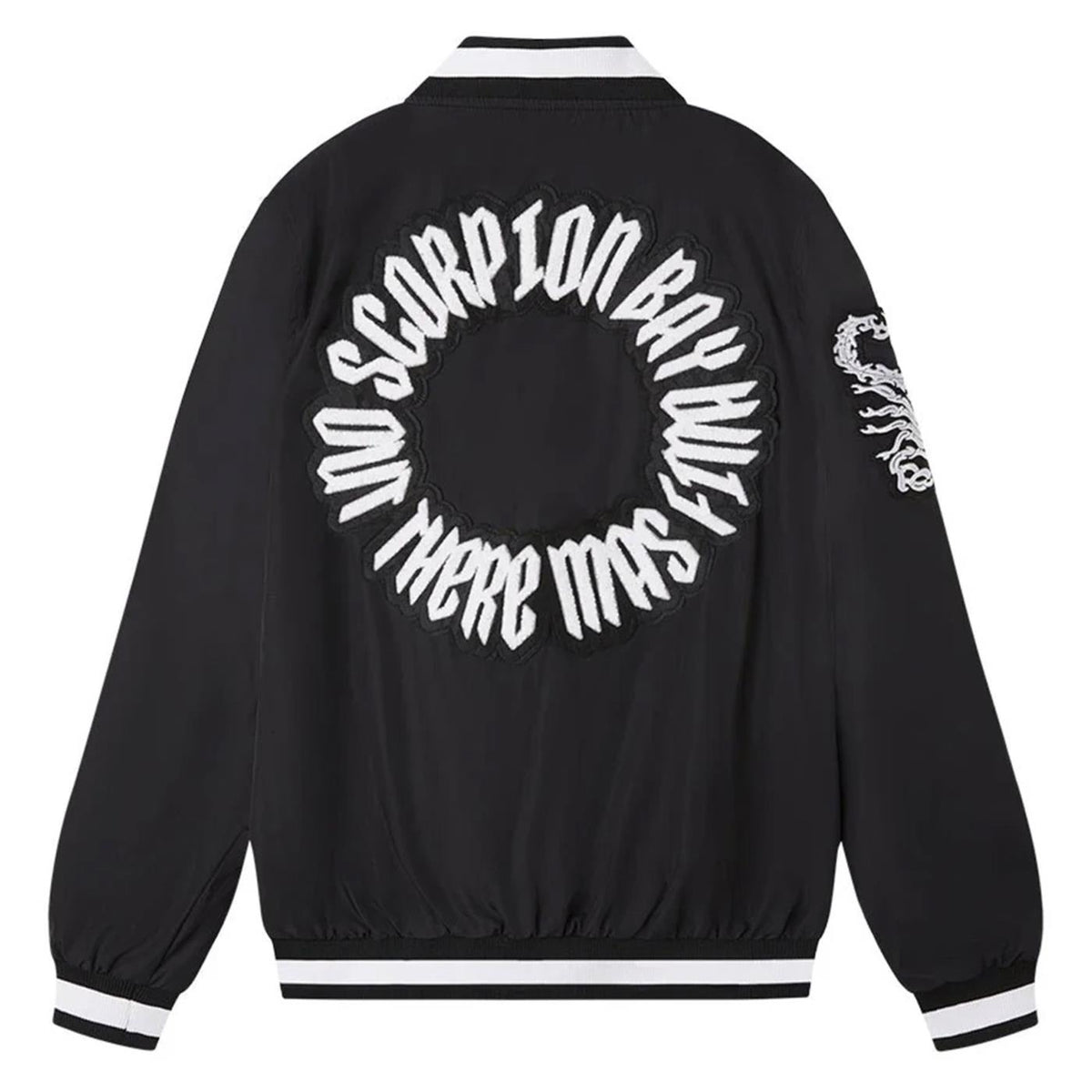 SCORPION BAY VARSITY JACKET EMBROIDERY