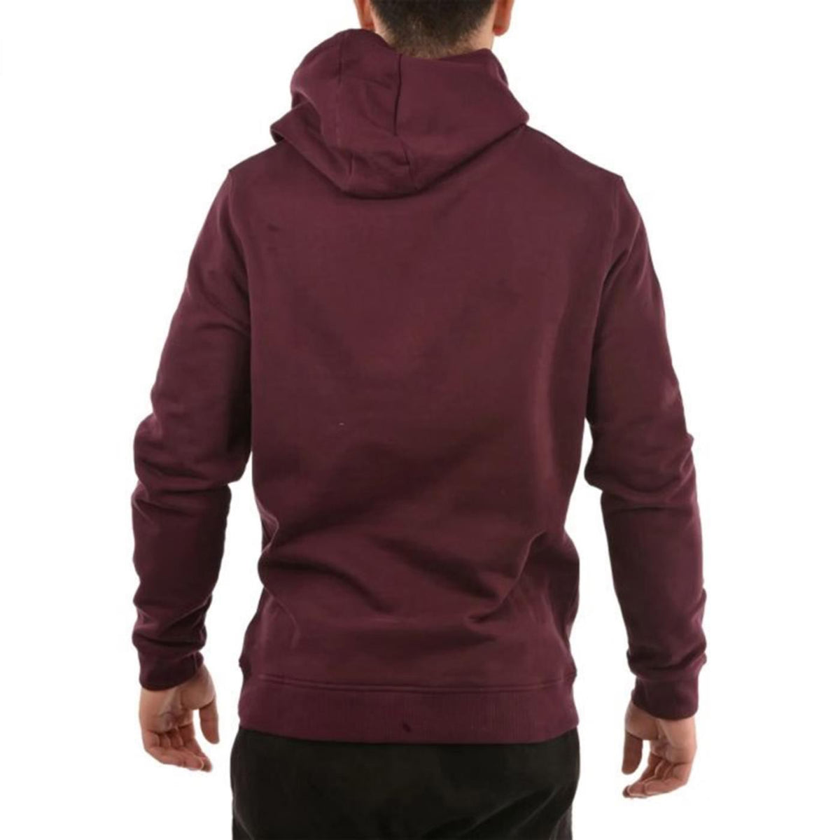 LYLE & SCOTT BRUSHED HOODIE SWEATSHIRT - Bordeaux - vista 2