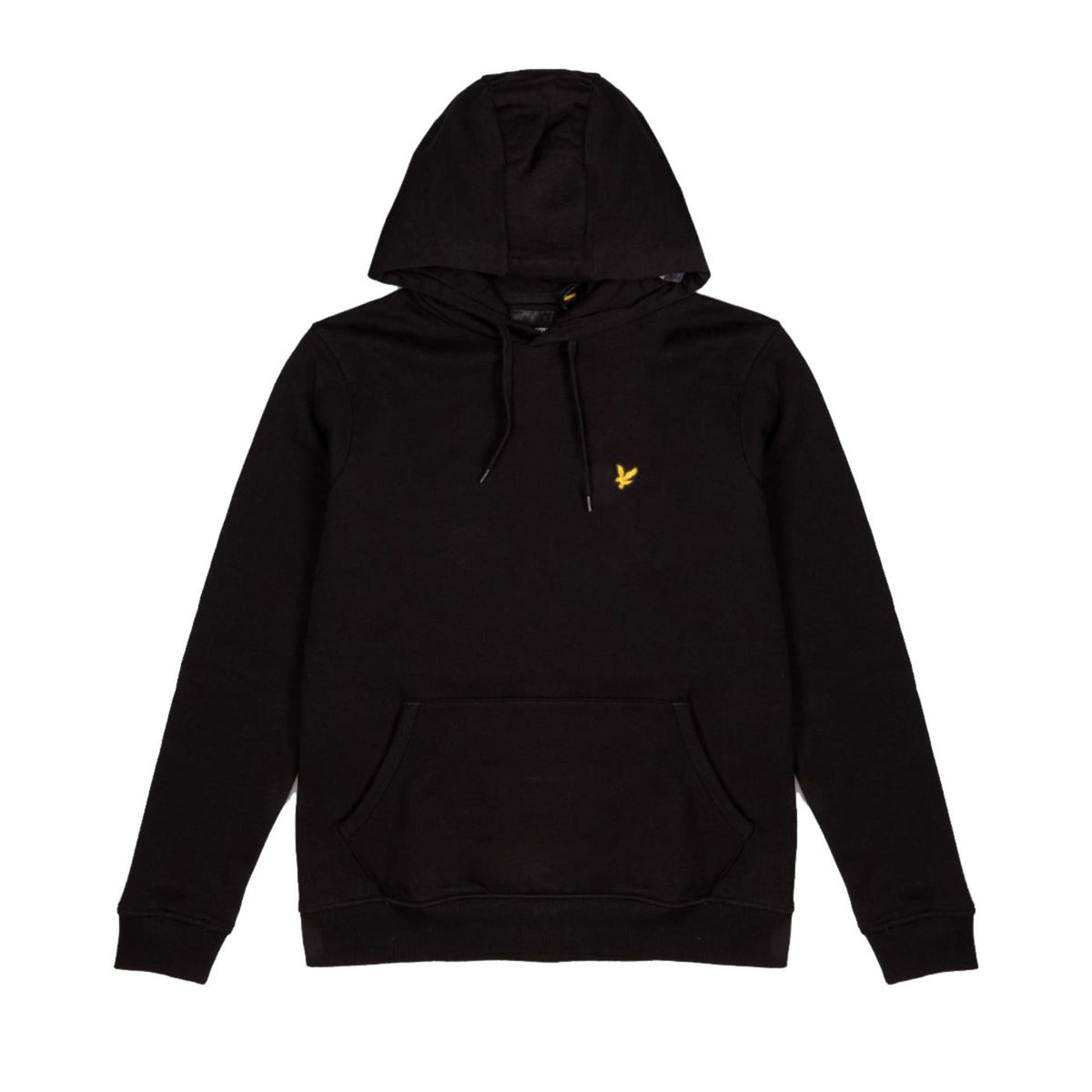 LYLE & SCOTT BRUSHED HOODIE SWEATSHIRT - Nero - vista 3