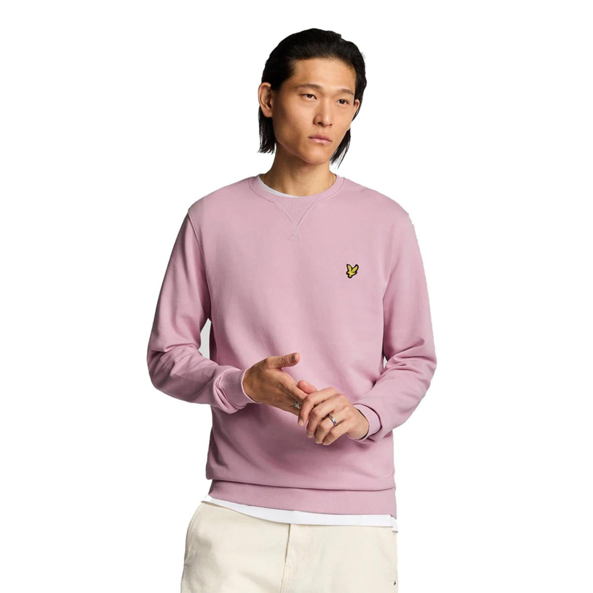 LYLE & SCOTT CREW NECK SWEATSHIRT - seconda immagine