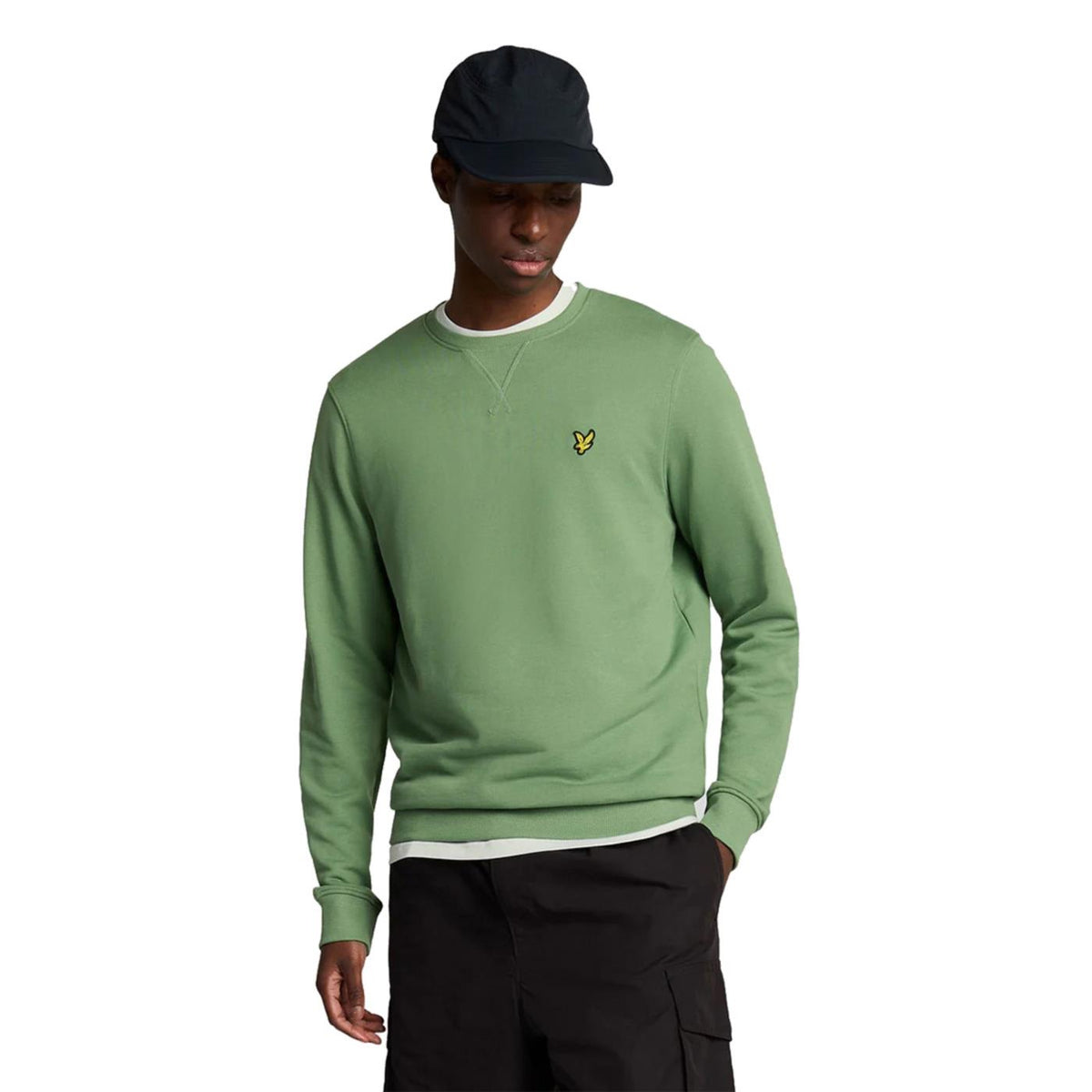 LYLE & SCOTT CREW NECK SWEATSHIRT - seconda immagine