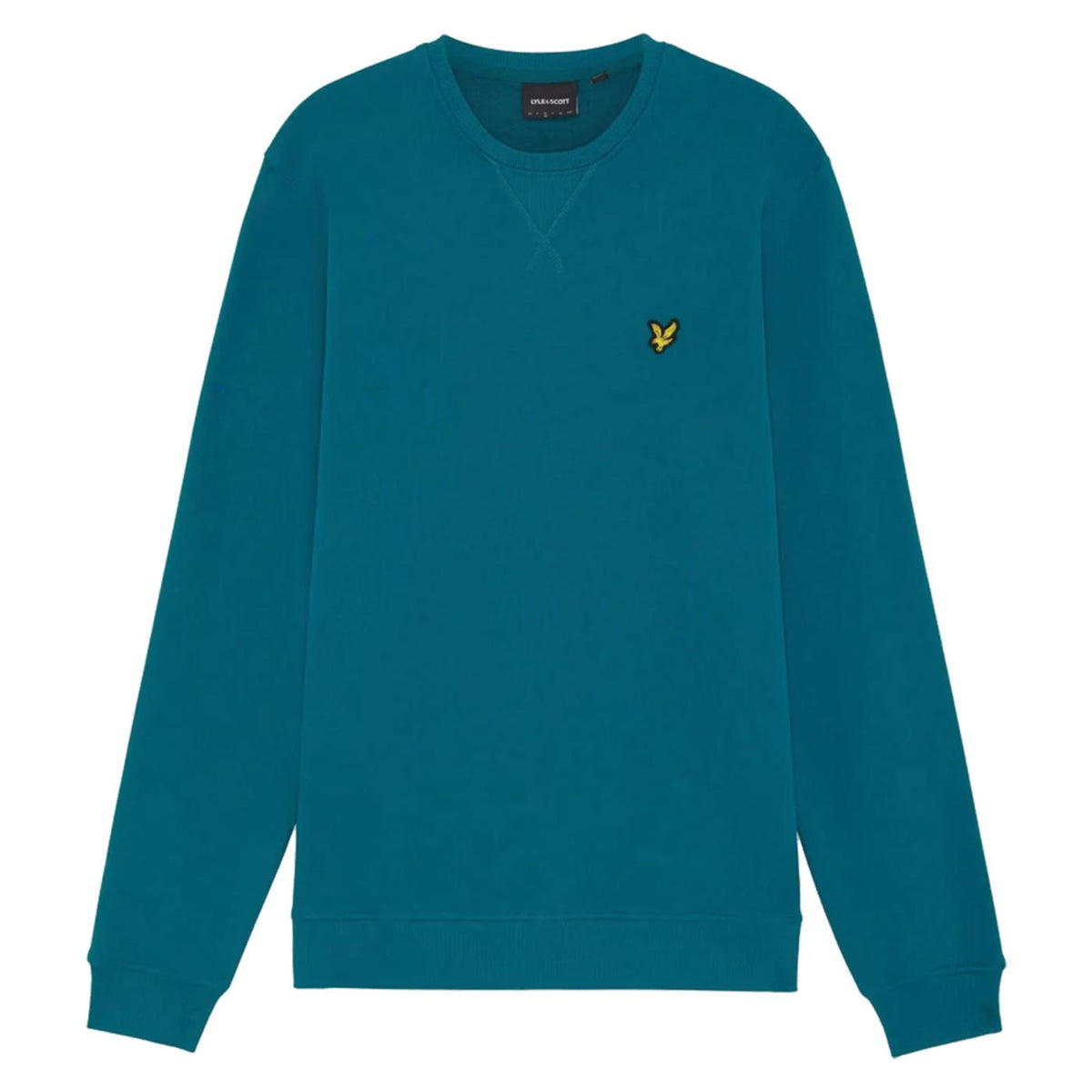 LYLE & SCOTT CREW NECK SWEATSHIRT - Turchese - vista 3