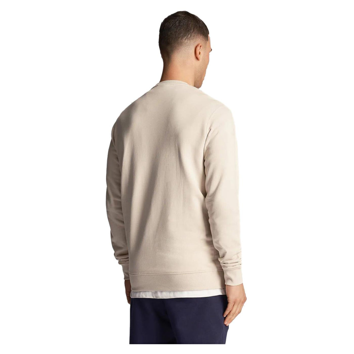LYLE & SCOTT CREW NECK SWEATSHIRT - Beige - vista 2
