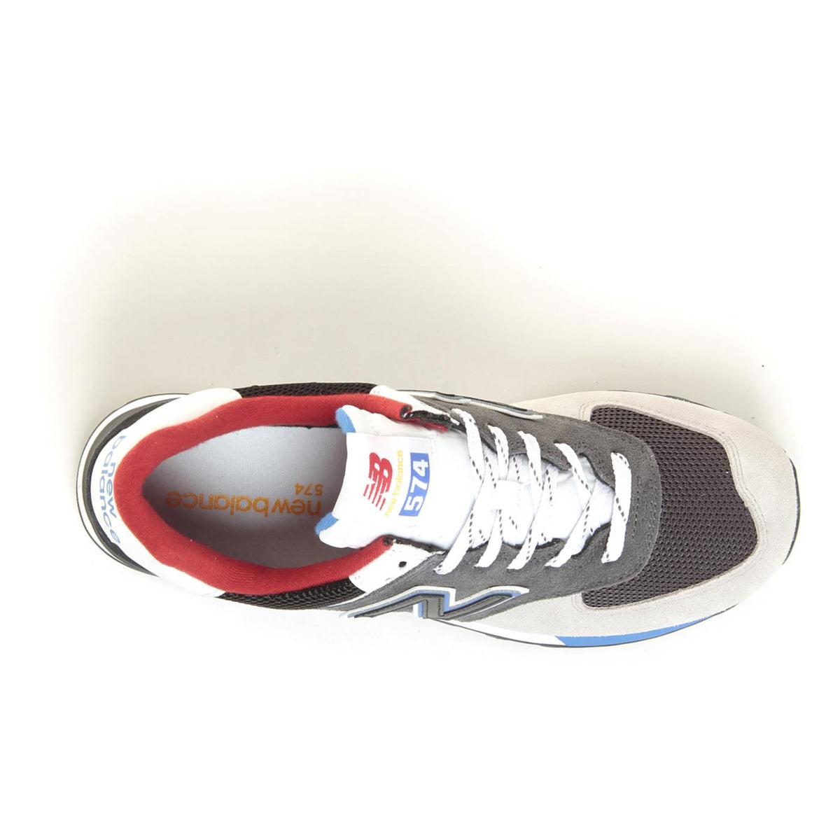 NEW BALANCE 574 - Grigio chiaro - vista 3