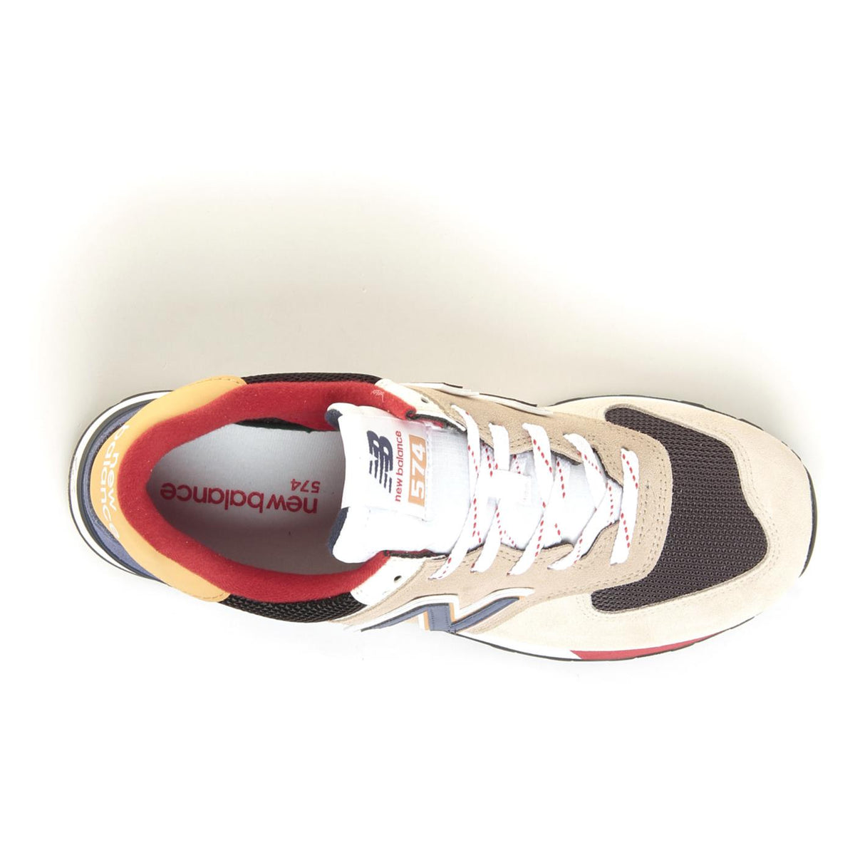 NEW BALANCE 574 - Beige - vista 3