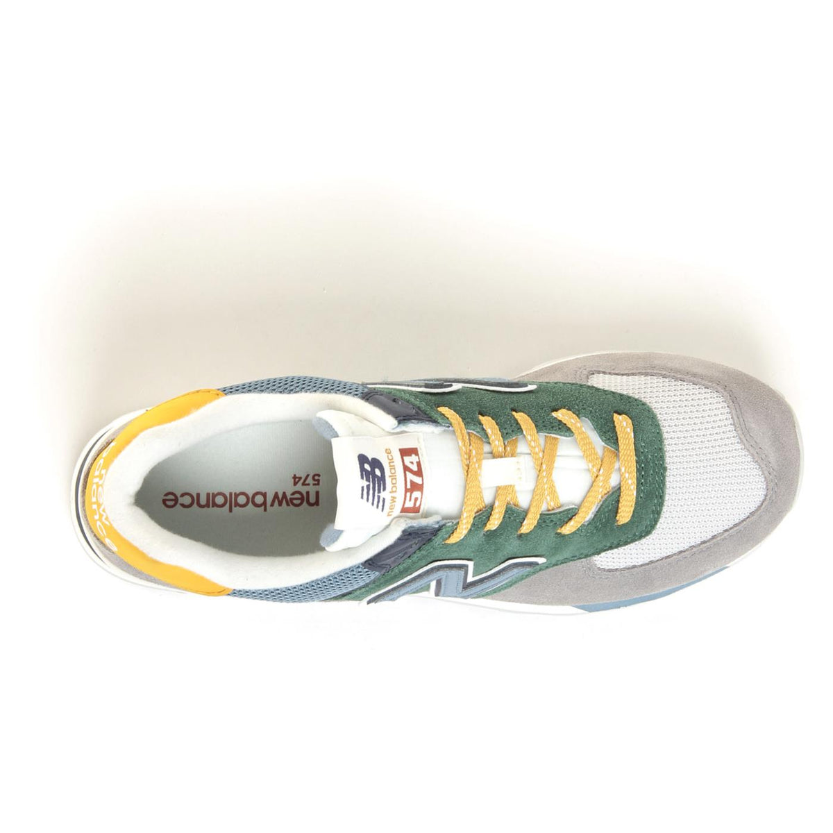 NEW BALANCE 574 - Verde - vista 3