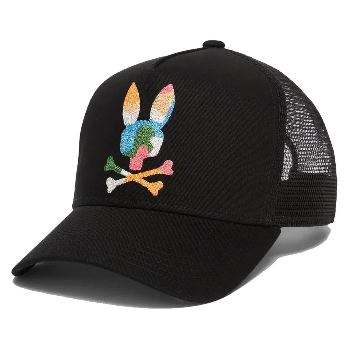 PSYCHO BUNNY ARA TRUCKER CAP - Nero - immagine principale