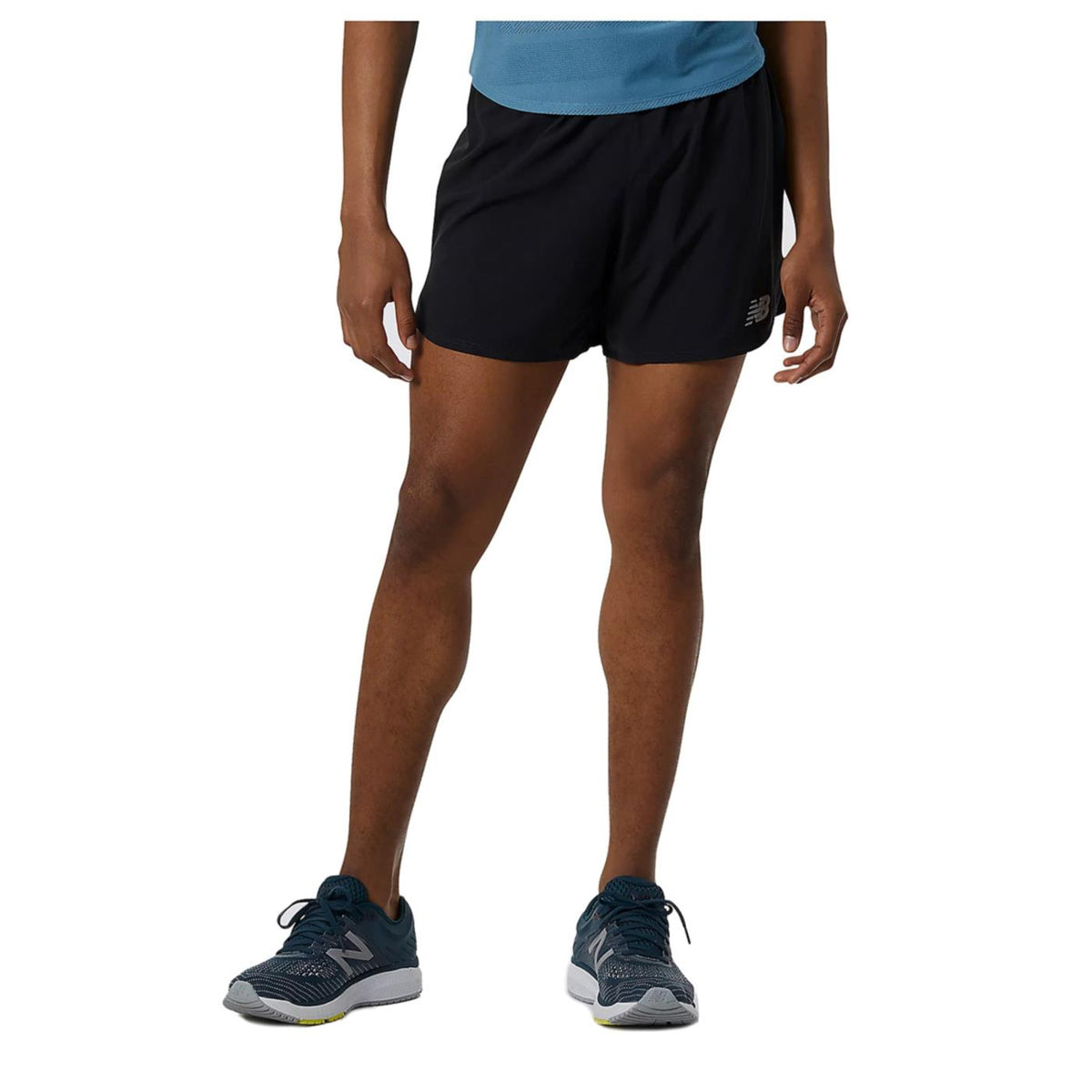 NEW BALANCE IMPACT RUN 5 INCH SHORT - Nero - immagine principale