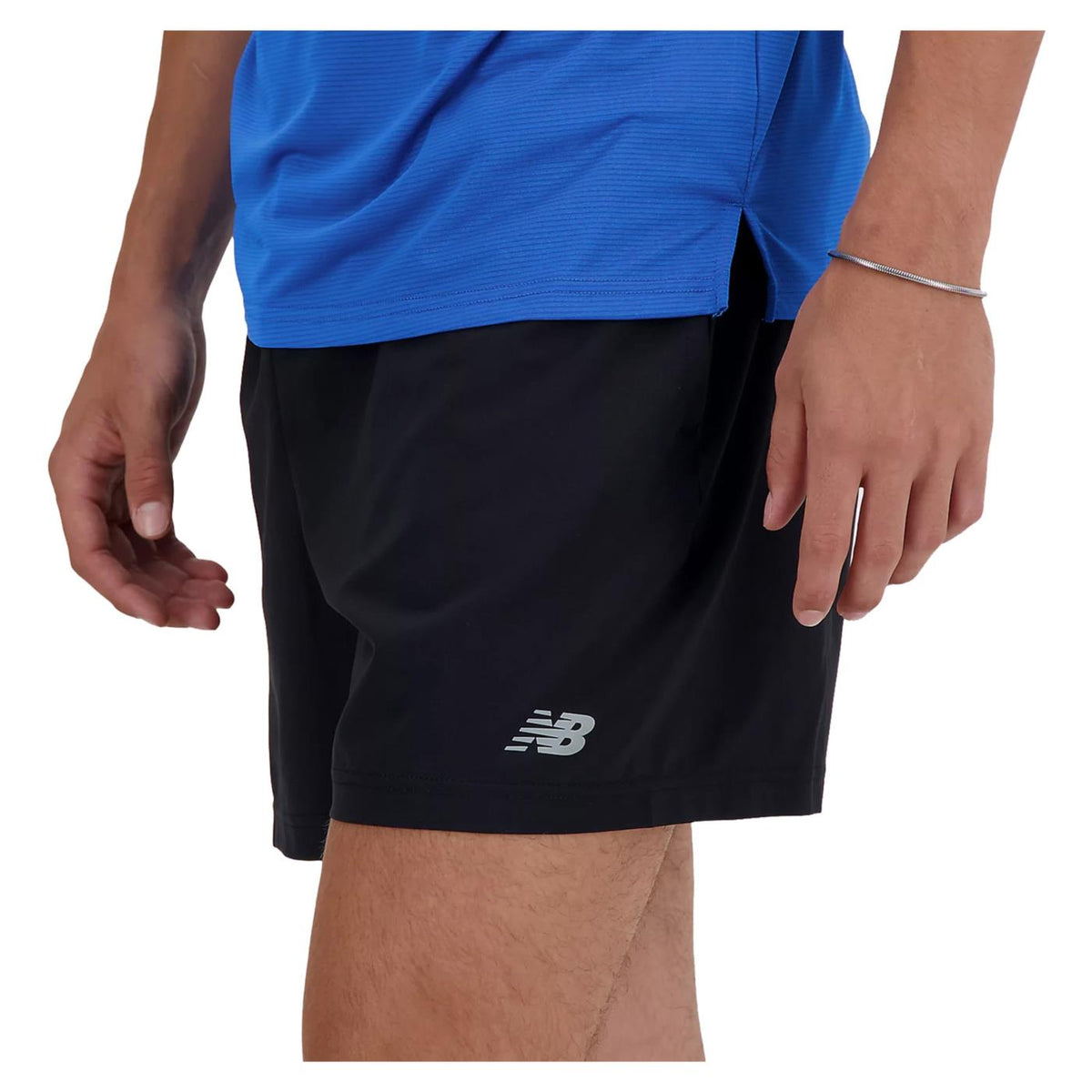 NEW BALANCE RUN ESSENTIALS SHORT 5IN - Nero - vista 3
