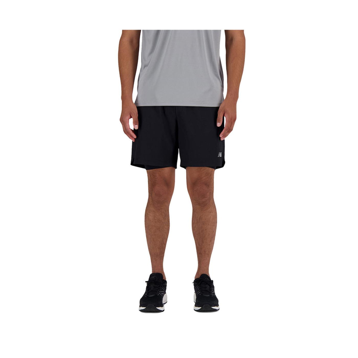 NEW BALANCE AC LINED SHORT 7 INCH
