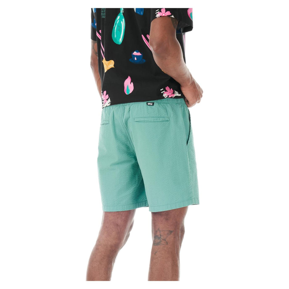 PICTURE NARVIK SHORTS - Verde - vista 2