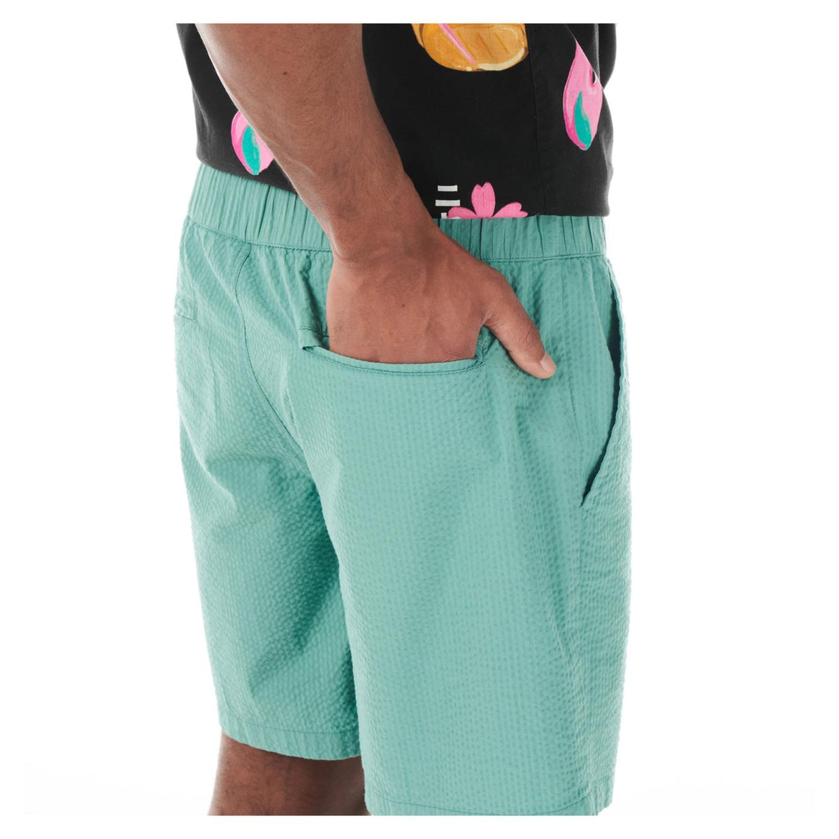 PICTURE NARVIK SHORTS - Verde - vista 4