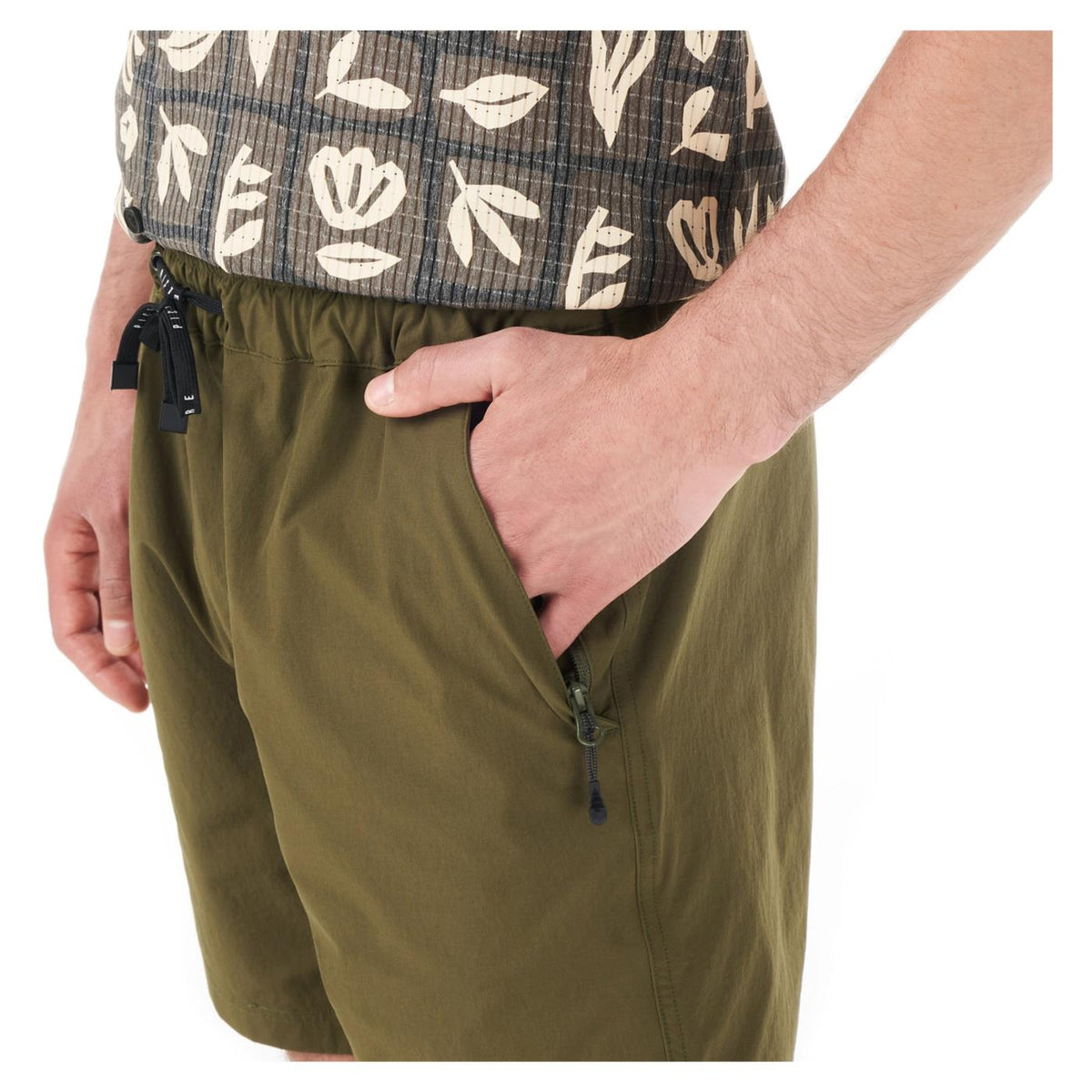PICTURE LENU STRETCH SHORTS - Militare - vista 3