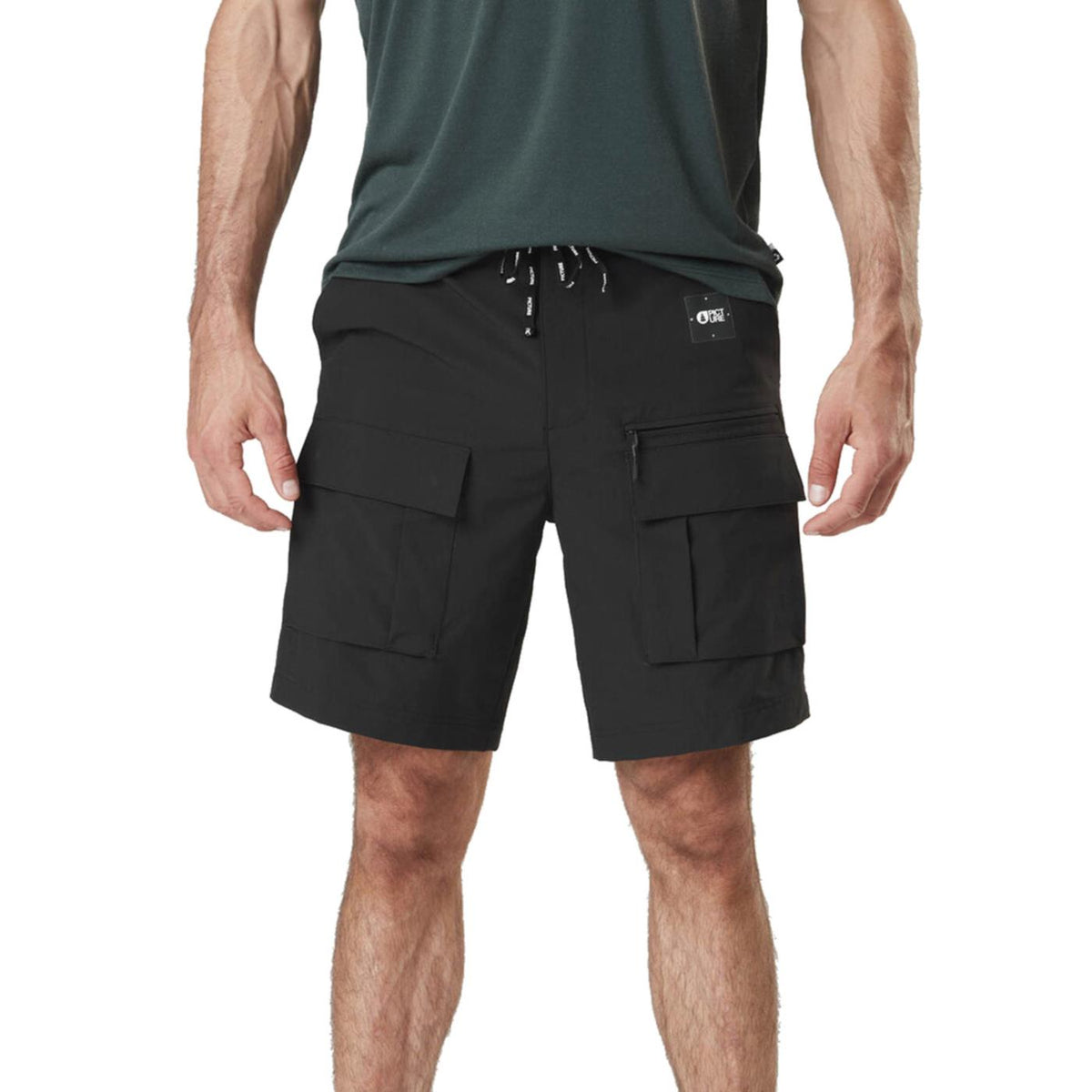 PICTURE ROBUST SHORTS - Nero - vista 3