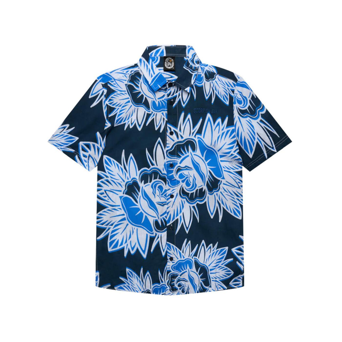 SCORPION BAY CAMICIA ALL OVER FLOREALE