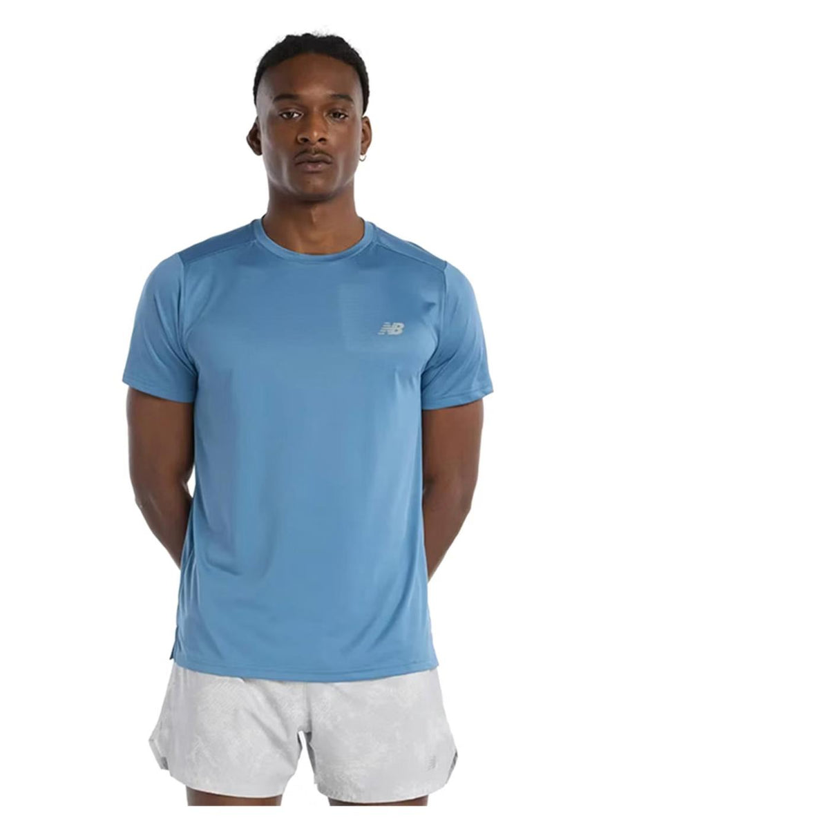 NEW BALANCE SPORT ESSENTIALS T-SHIRT - Azzurro - immagine principale
