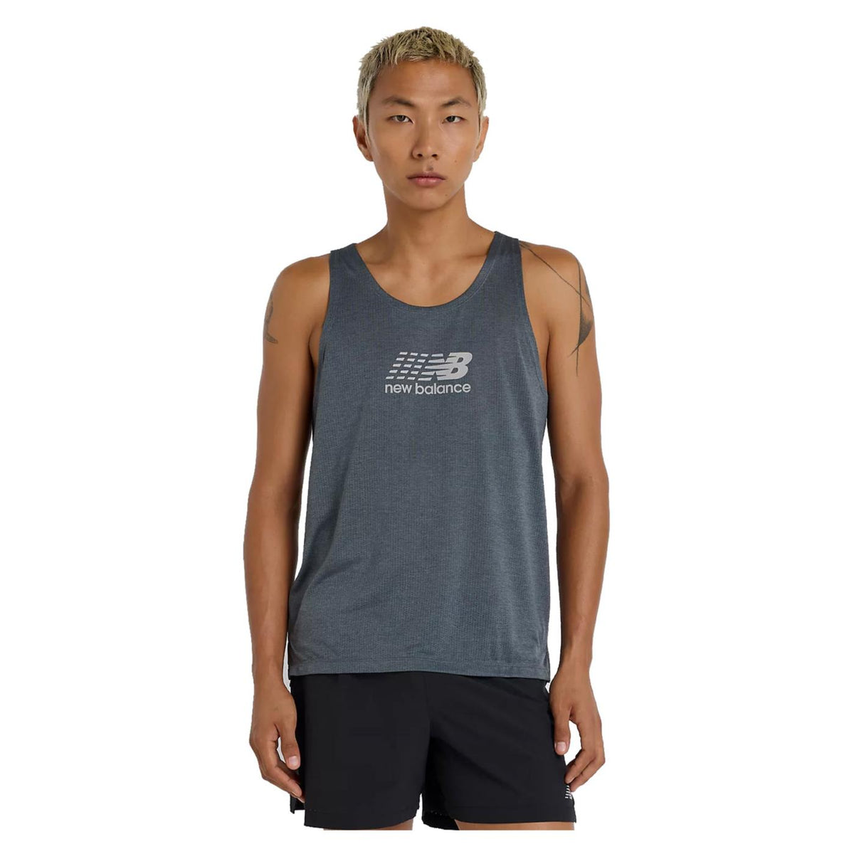NEW BALANCE RUN GRAPHIC SINGLET