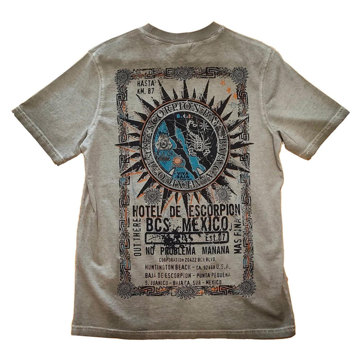 SCORPION BAY T-SHIRT SS HOTEL MAP
