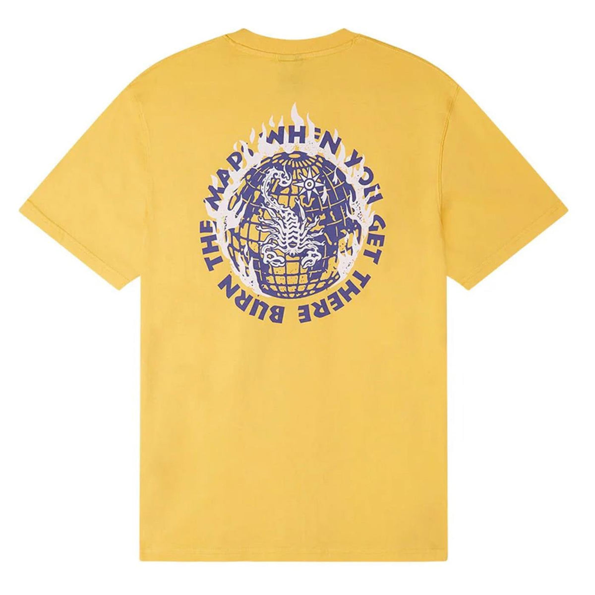 SCORPION BAY T-SHIRT SS BURNING GLOBE