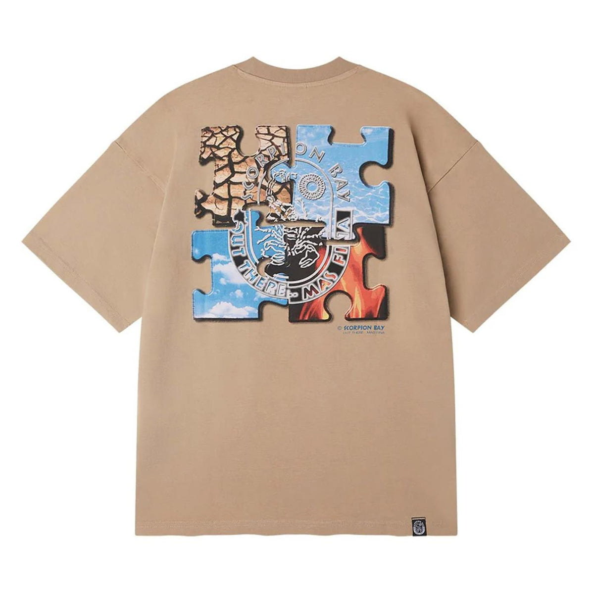 SCORPION BAY T-SHIRT SS ROMPECABEZAS