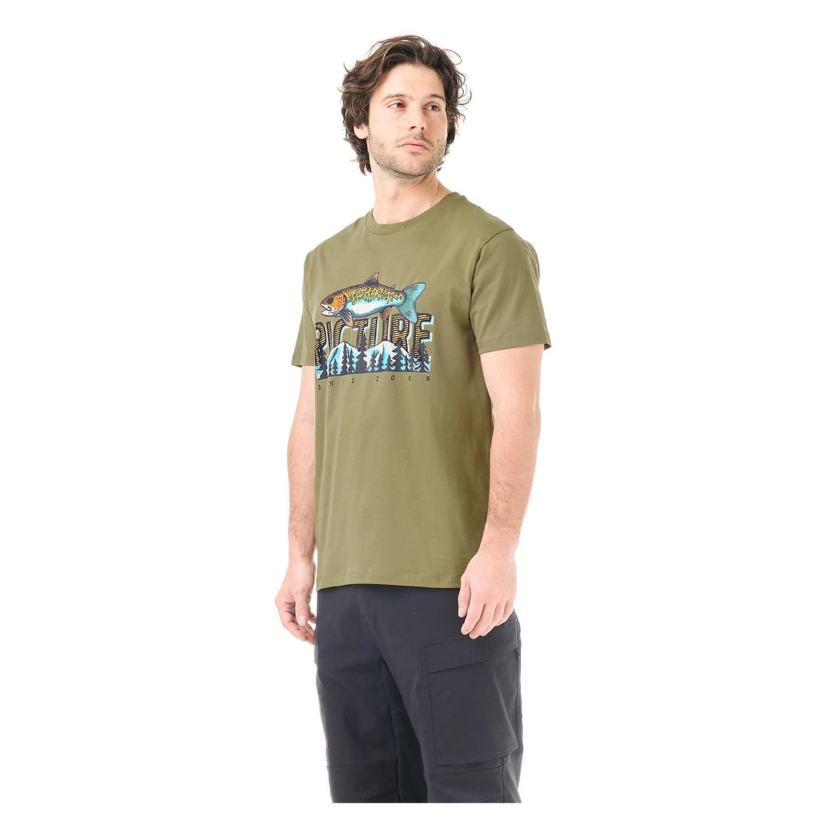 PICTURE SAYWHAT TEE - Militare - immagine principale