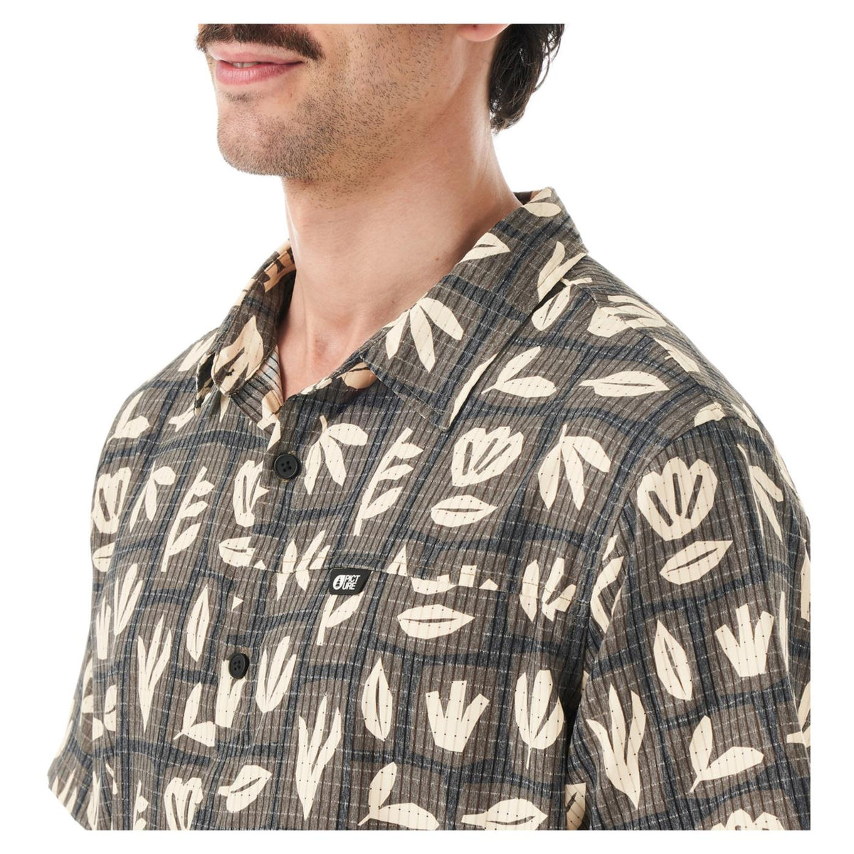 PICTURE KLIVOX PRINTED SHIRTS - Grigio scuro - vista 3