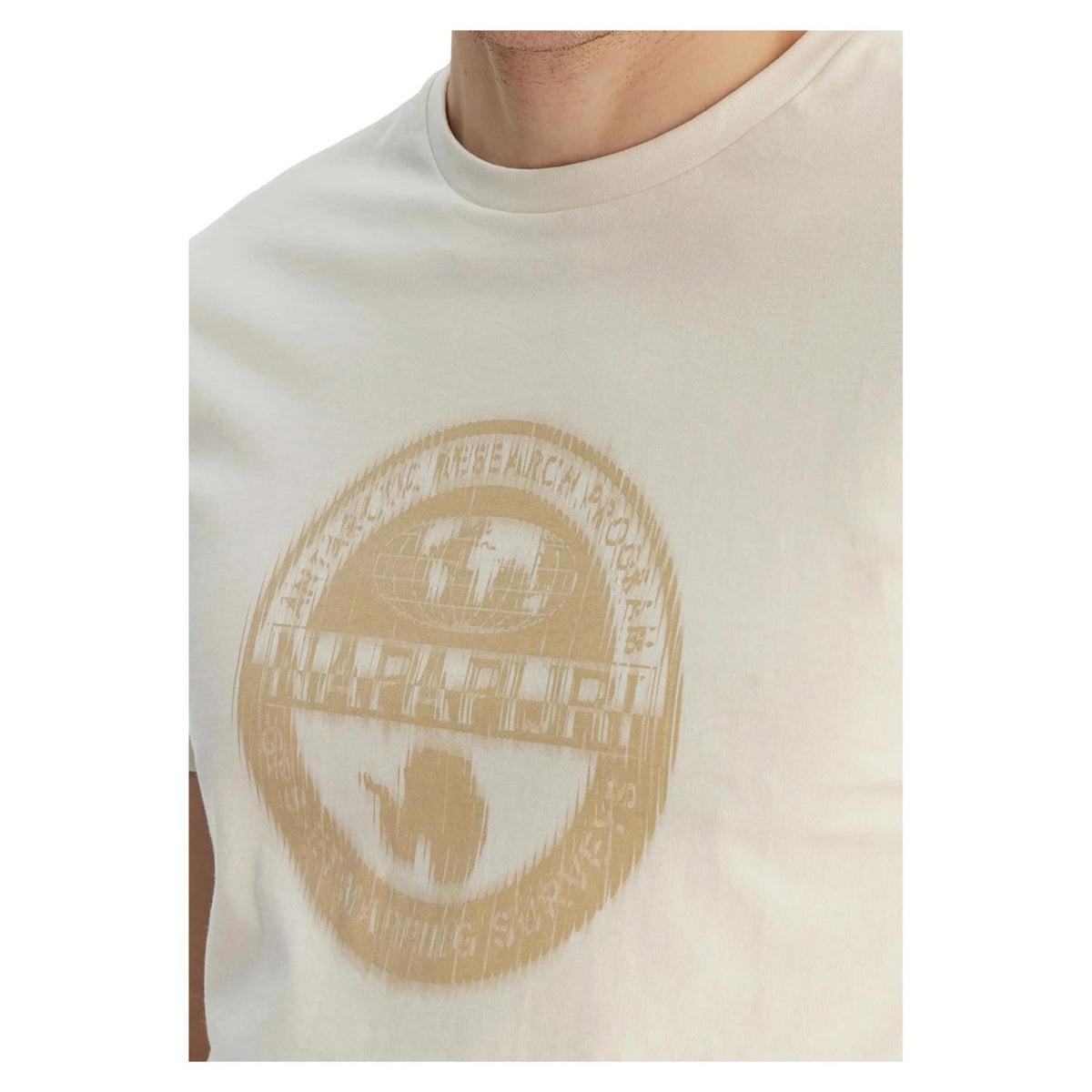 NAPAPIJRI T-SHIRT S-MAHSA SS - C1-beige - vista 3