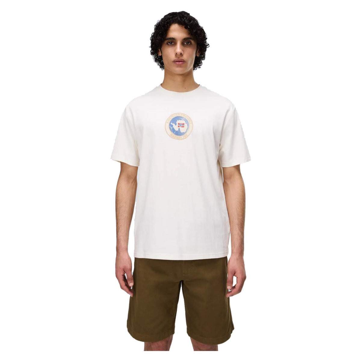 NAPAPIJRI T-SHIRT S-PHOS SS - C1-bianco - immagine principale