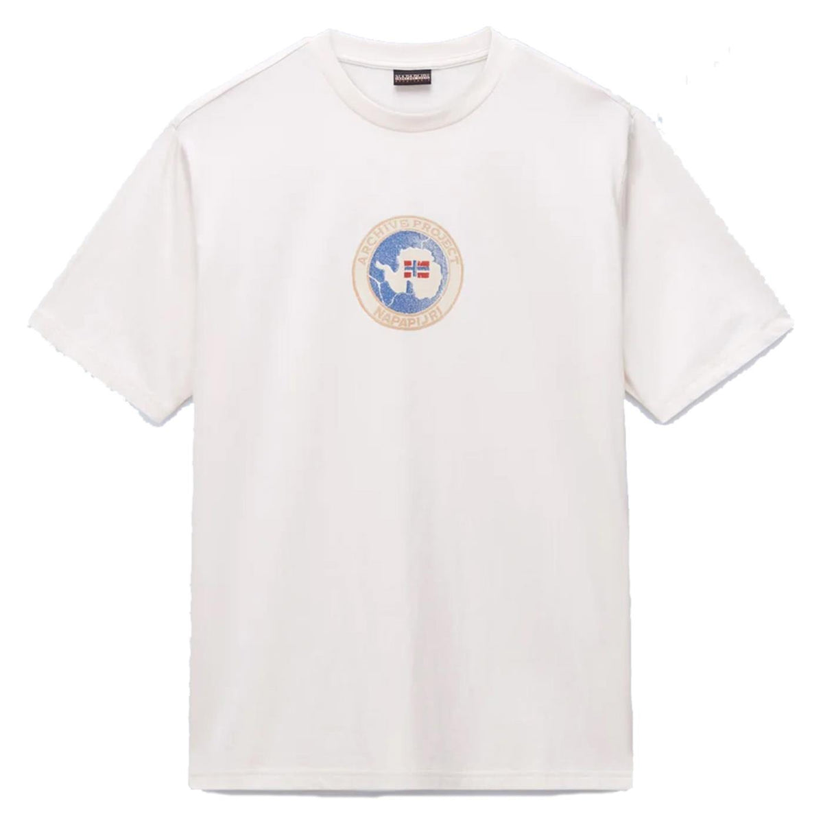 NAPAPIJRI T-SHIRT S-PHOS SS - C1-bianco - vista 3