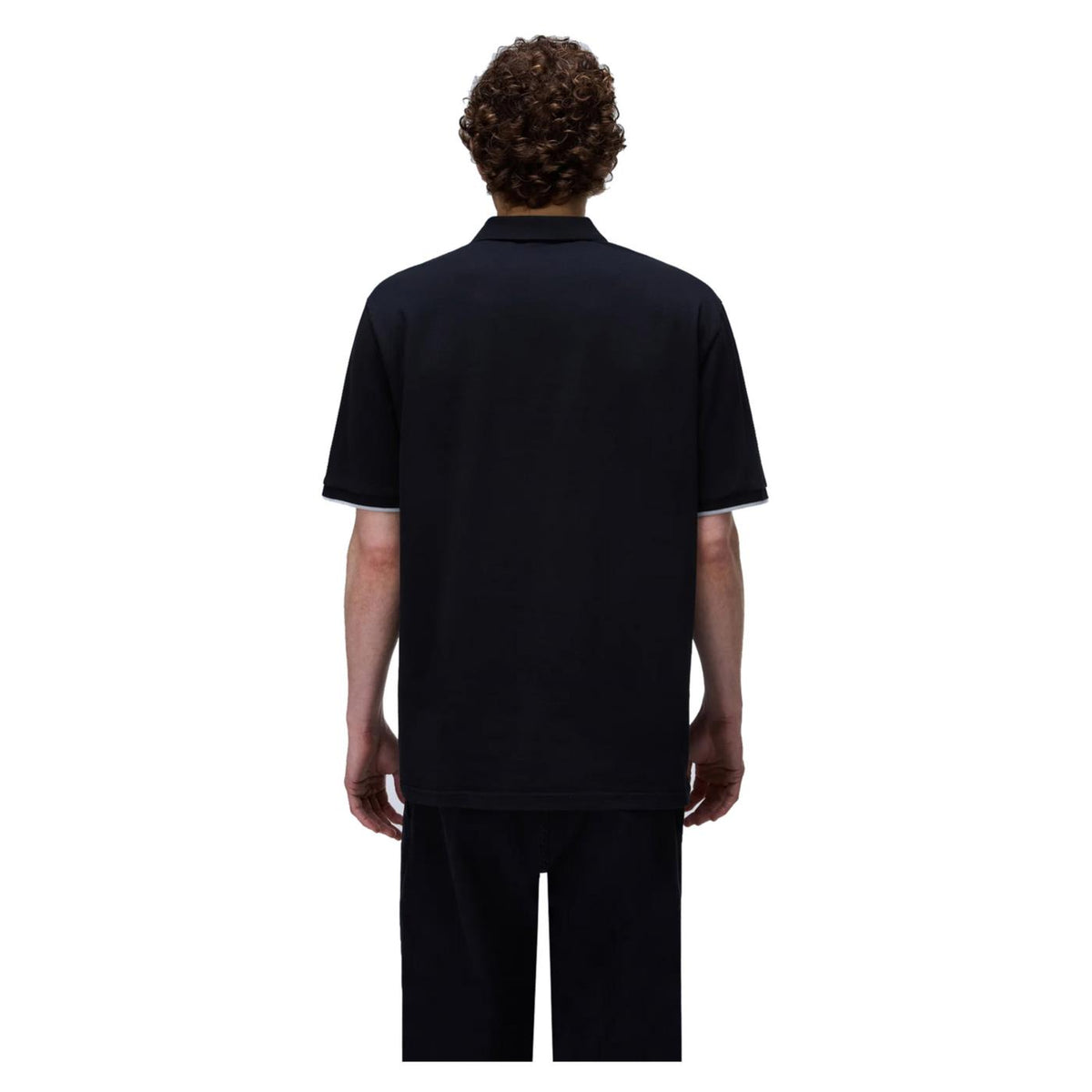NAPAPIJRI POLO E-BADGE SS - C1-nero - vista 2