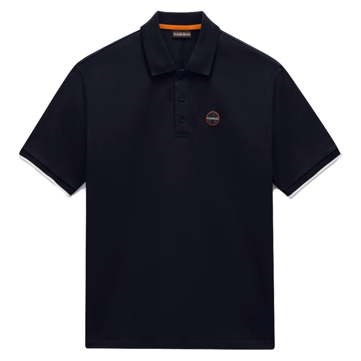 NAPAPIJRI POLO E-BADGE SS - C1-nero - vista 3