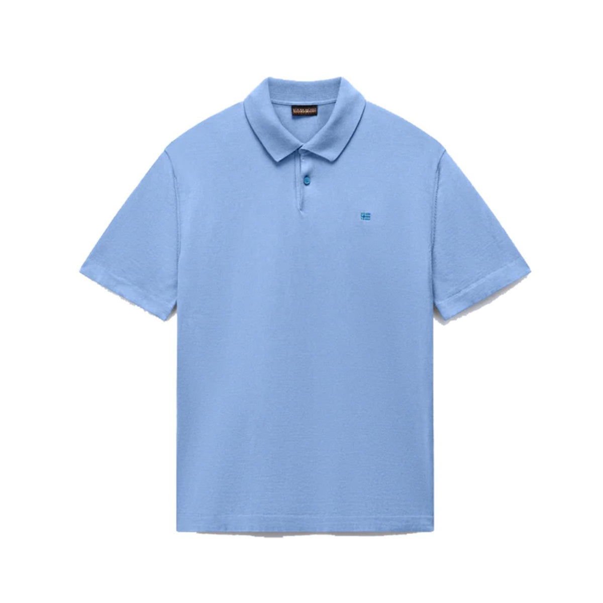 NAPAPIJRI D-HUDSON POLO SS - Azzurro - vista 5
