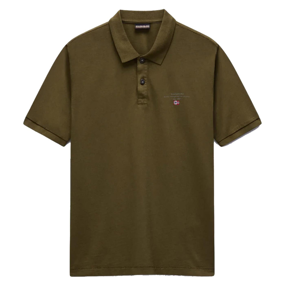 NAPAPIJRI POLO ELBAS SHORT SLEEVE - C1-militare - vista 3