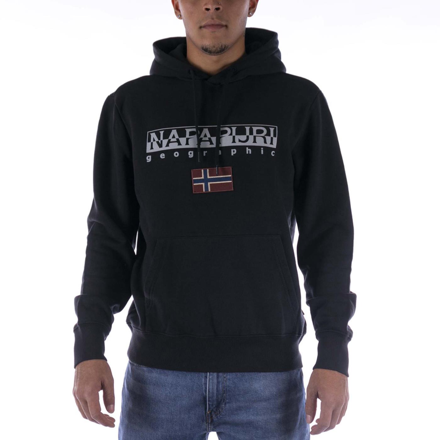 NAPAPIJRI B-AYAS HOOD - Nero - vista 2
