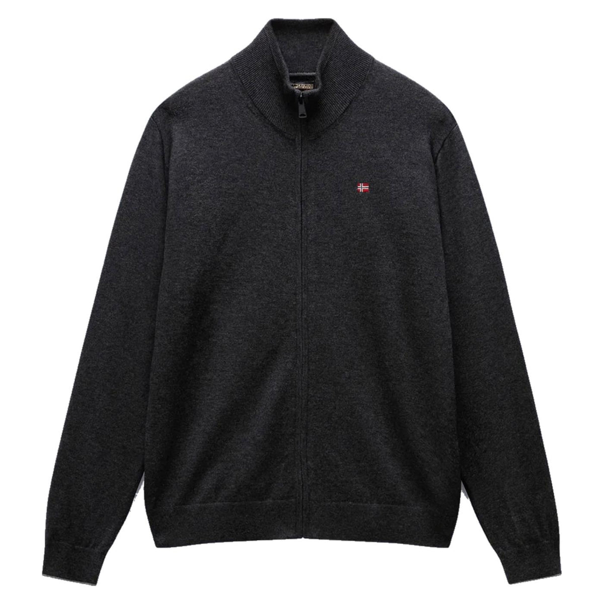 NAPAPIJRI DAMAVAND FULL ZIP - Grigio scuro - vista 4