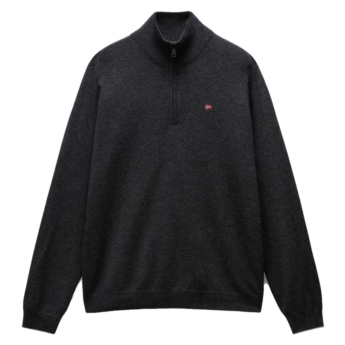 NAPAPIJRI DAMAVAND HALF ZIP - Grigio scuro - vista 4