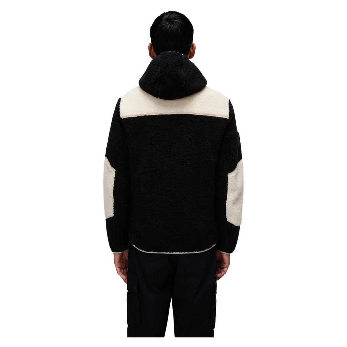 NAPAPIJRI YUPIK FULL ZIP HOOD - Nero - vista 5