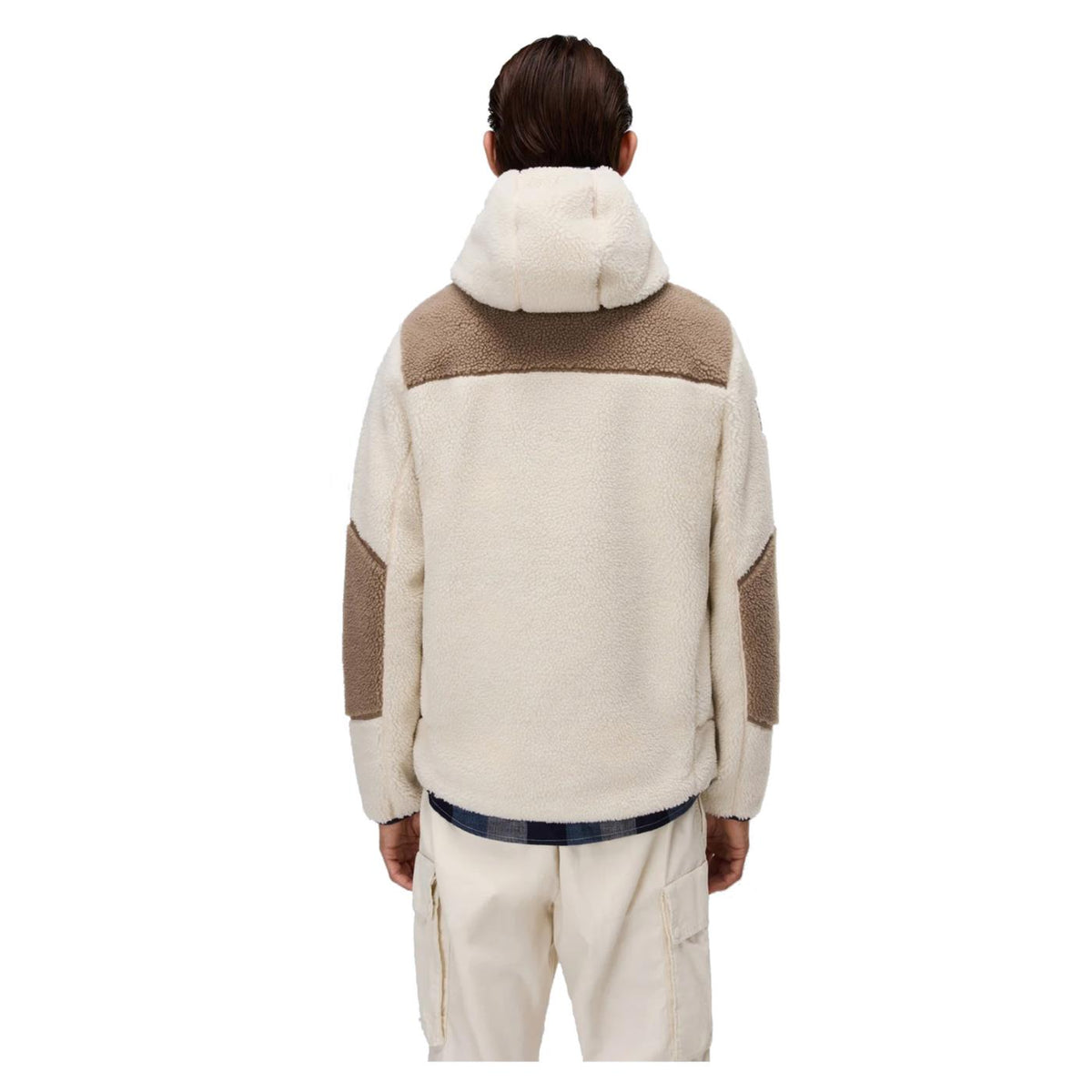NAPAPIJRI YUPIK FULL ZIP HOOD - Bianco - vista 5