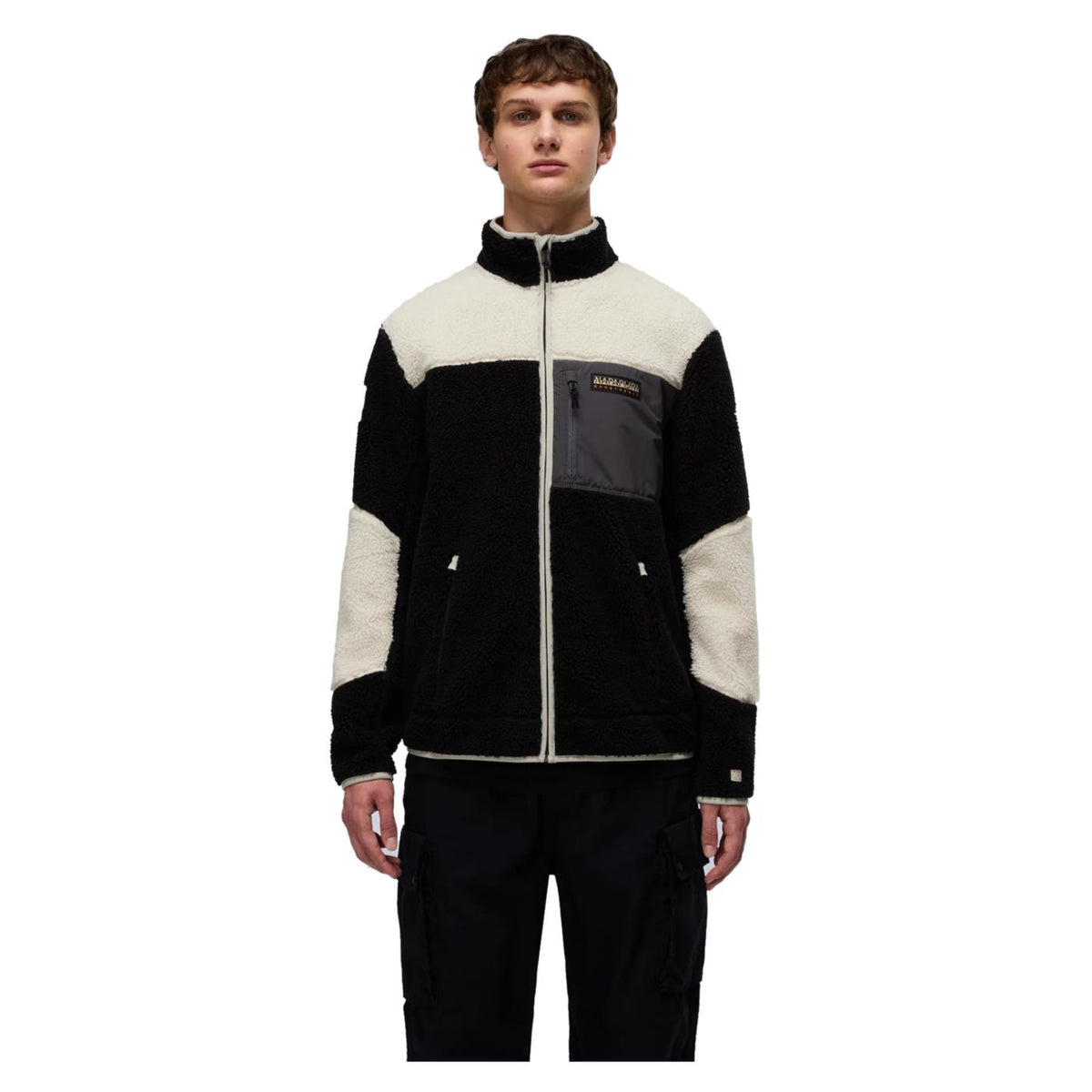 NAPAPIJRI YUPIK FULL ZIP - Grigio chiaro - vista 3