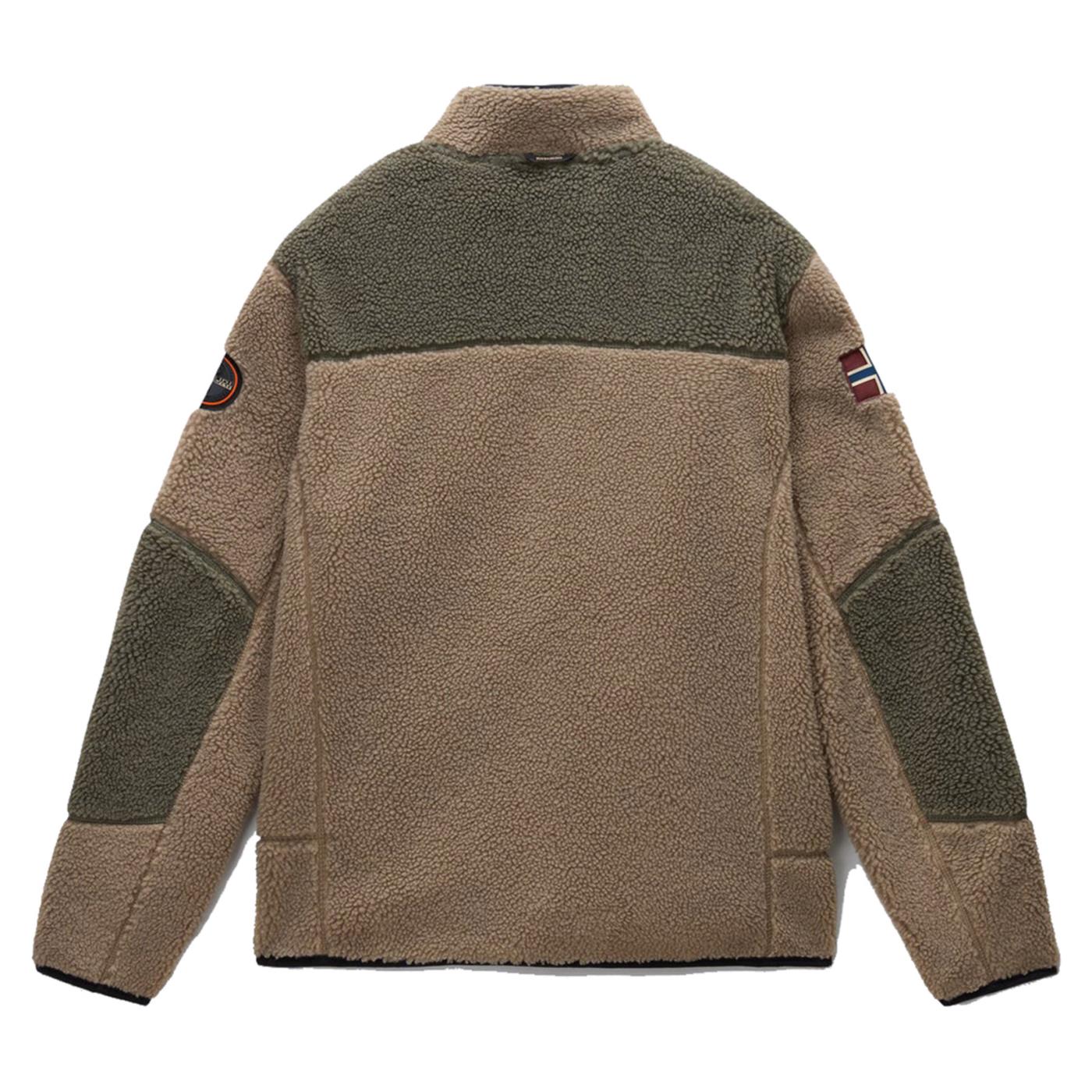 NAPAPIJRI YUPIK FULL ZIP - Marrone scuro - vista 2