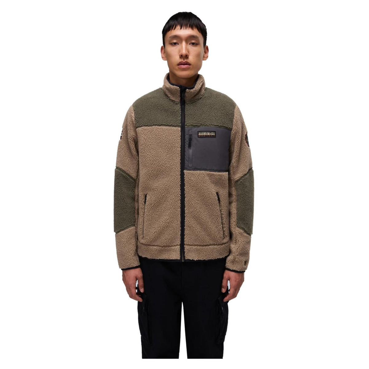 NAPAPIJRI YUPIK FULL ZIP - Marrone scuro - vista 3