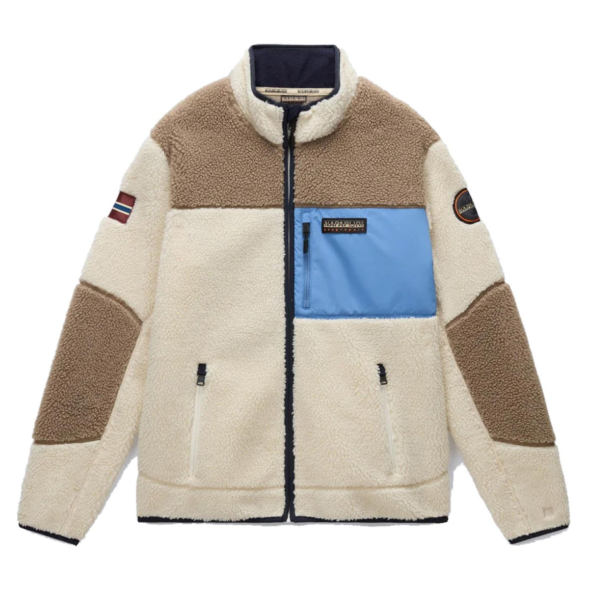 NAPAPIJRI YUPIK FULL ZIP - Bianco - immagine principale